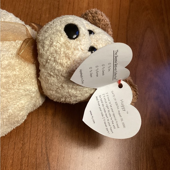 Ty Beanie Baby 'Huggy' the Bear Vintage Rare (8.5 inch) - Picture 10 of 13